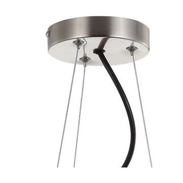 Liam 20" Metal LED Chandelier - JONATHAN Y